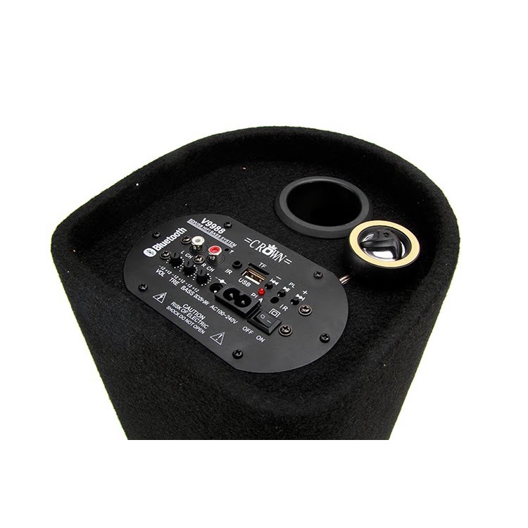 Loa HOSAN crown 10 Đế chất liệu nhựa cao cấp bọc nỉ công suất 200W ấn tượng