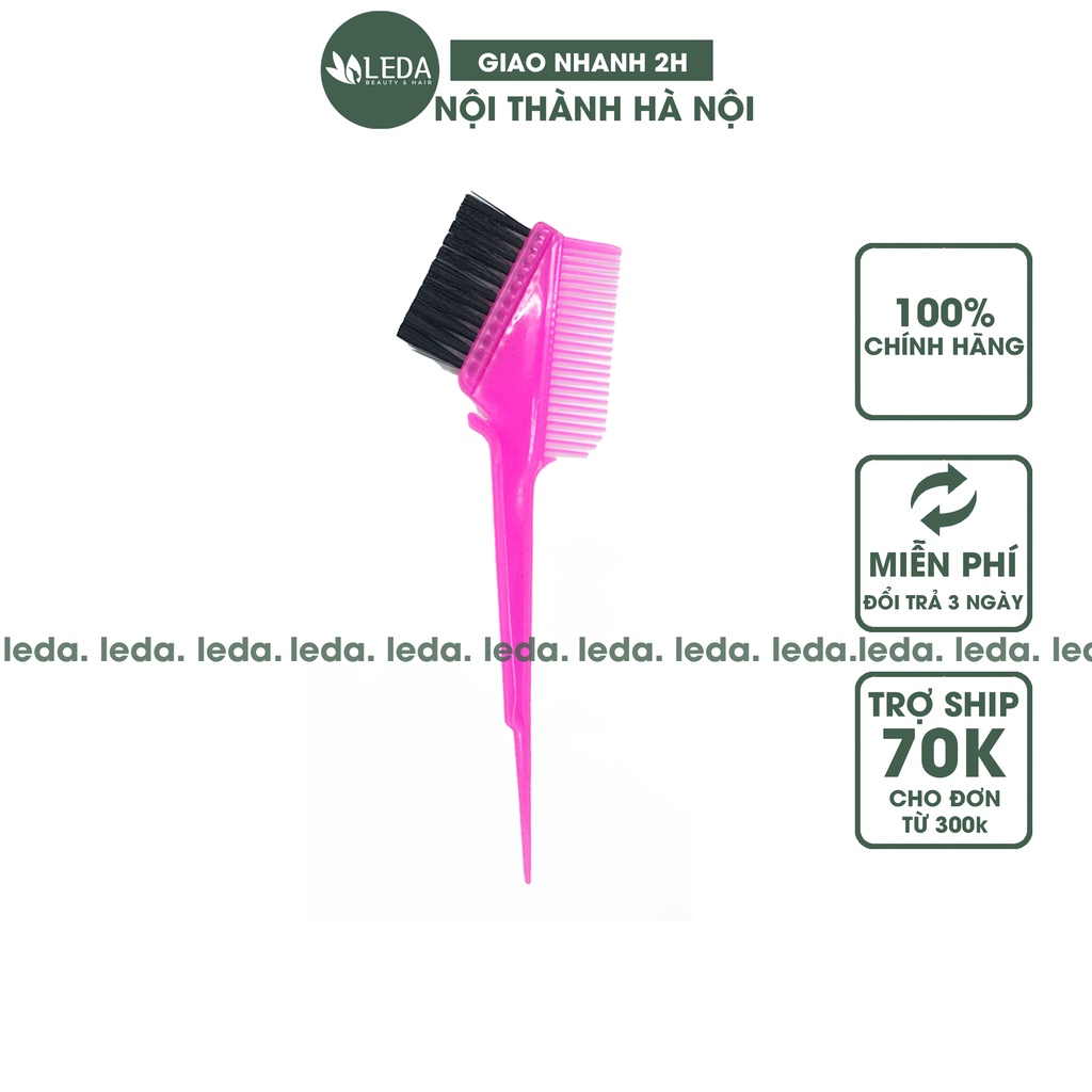 Nhuộm tóc tại nhà với combo lượng nhuộm tóc và bát nhuộm tóc, LEDA