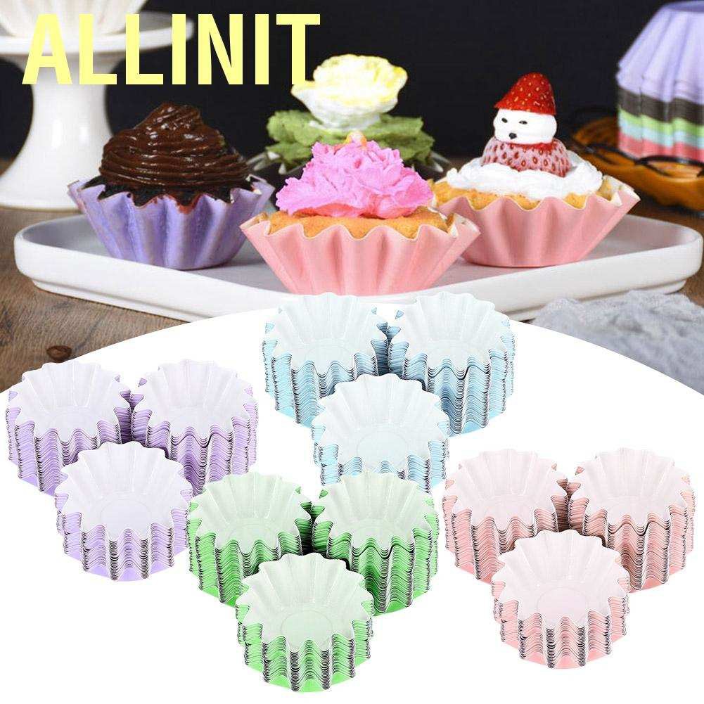 Cốc Giấy Làm Bánh Cupcake Tạo Hình Bông Hoa