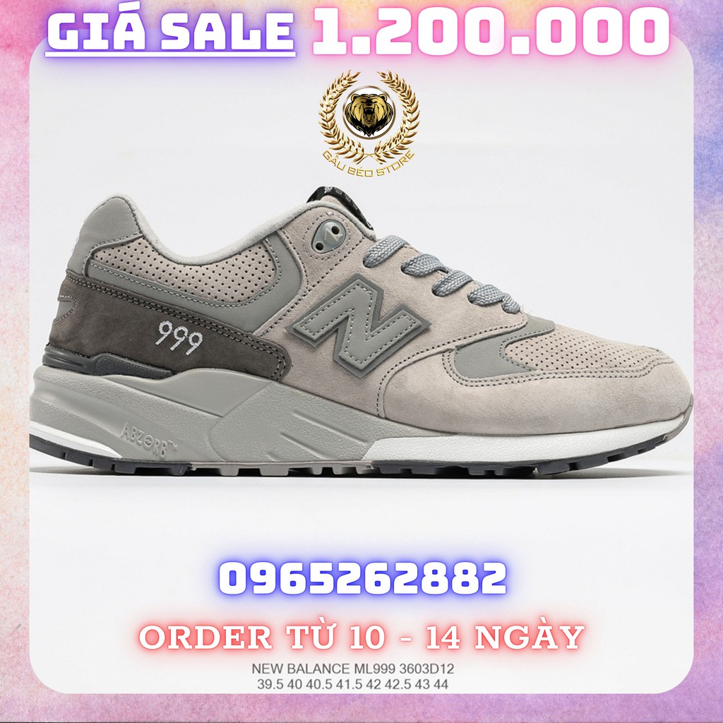 Order 1-3 Tuần + Freeship Giày Outlet Store Sneaker _New Balance 999 MSP: 3603D12 gaubeostore.shop