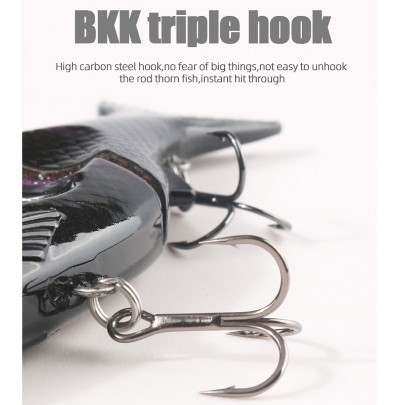 QQ Mồi Câu Cá Giả Nhiều Khớp Nối Chậm Cho Bể Bơi Nước Mặn / Muối