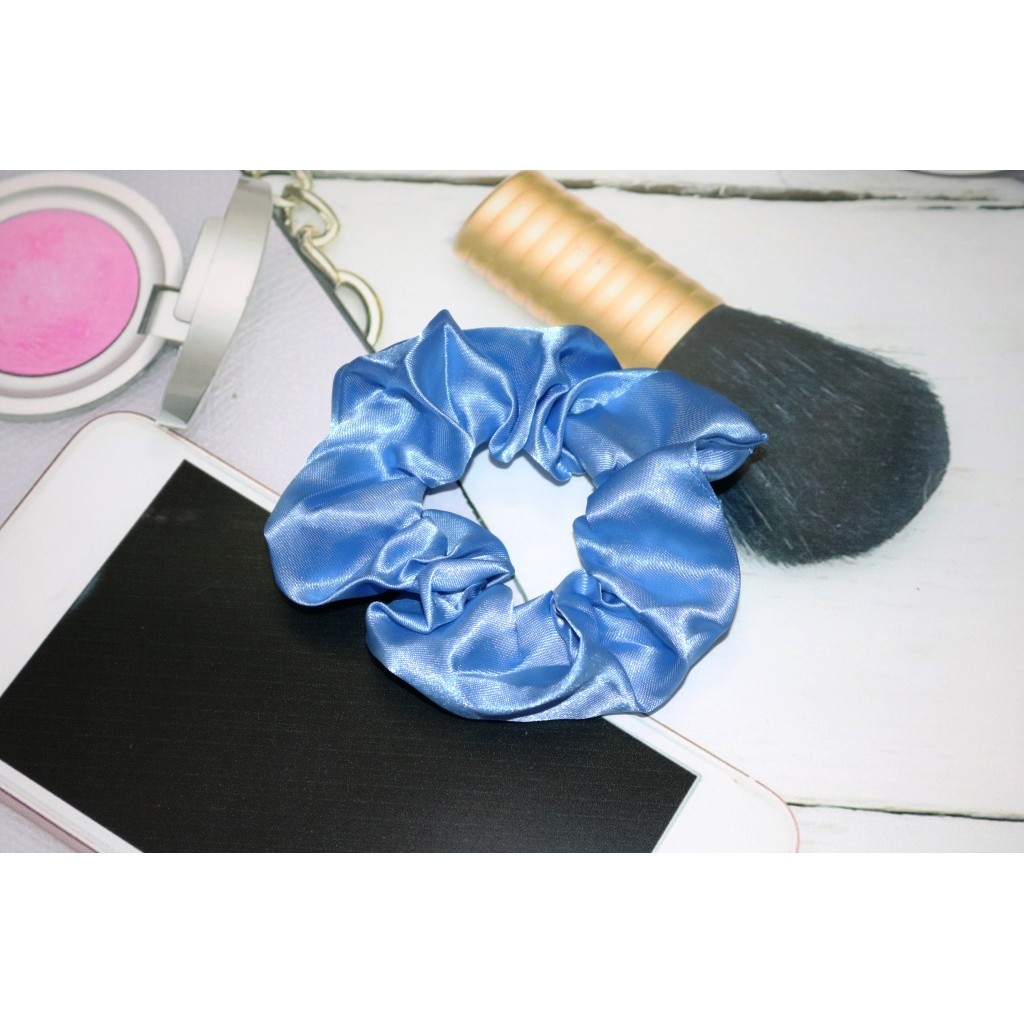 Dây Buộc tóc cột tóc vải lụa màu trơn SIÊU PHỒNG Queen