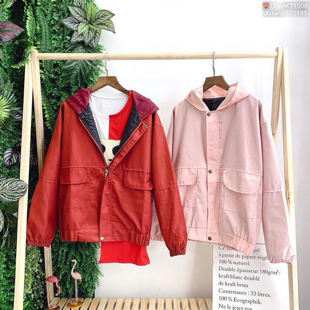 🌵 𝐓𝐡𝐞𝐔𝐥𝐳𝐳𝐚𝐧𝐠 🌵 057 Áo Khoác Kaki Trơn 2 Lớp (Kèm Video, Hình Chụp Thật) | BigBuy360 - bigbuy360.vn