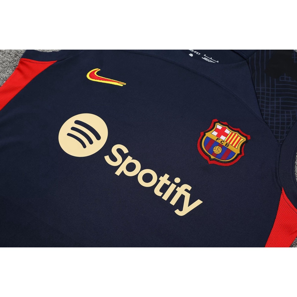Áo Ba Lỗ Tập Luyện Thể Thao Barcelona Size s-2xl * 22-23