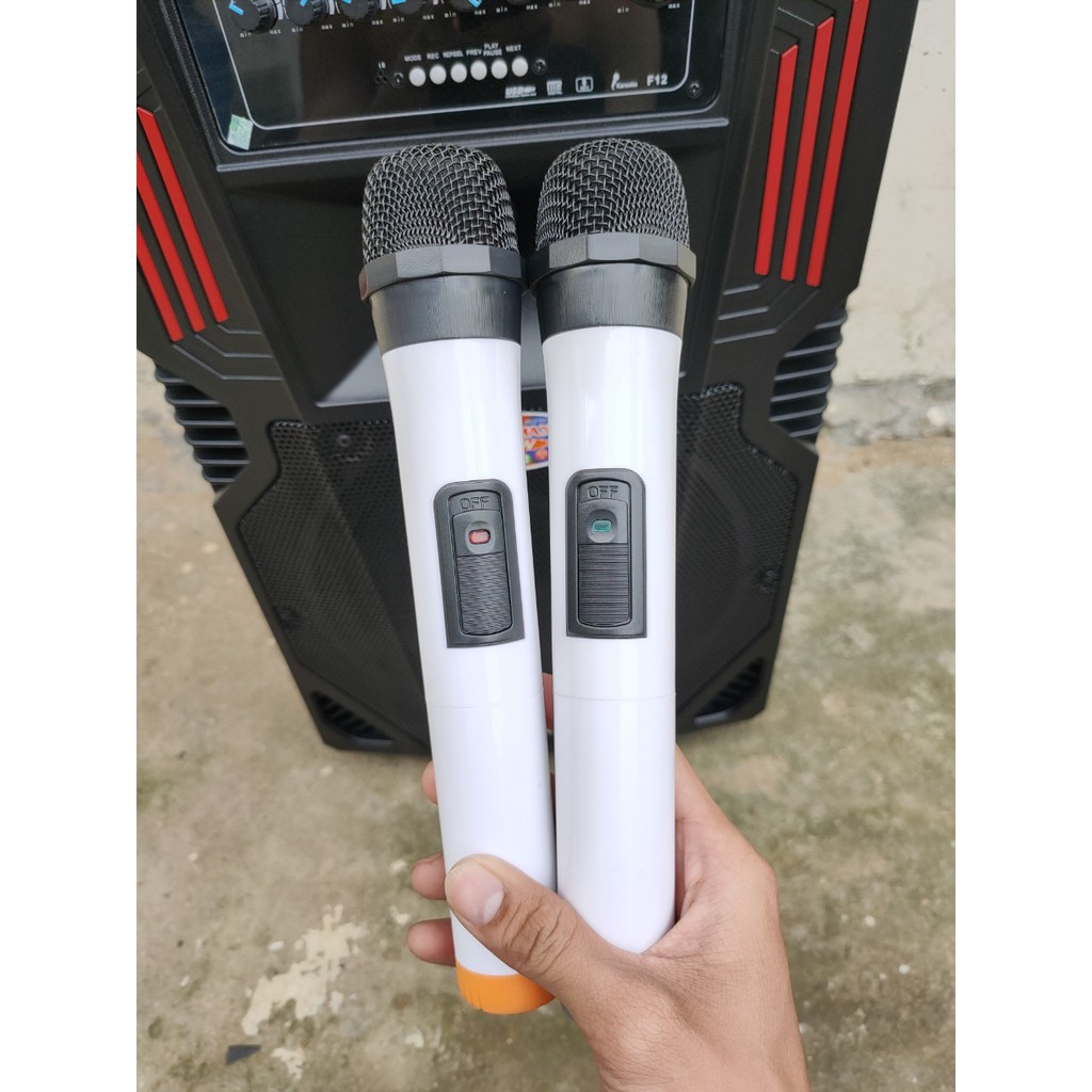 Loa Kéo Di Động Bluetooth Karaoke Ronamax F12 - 3 Tấc