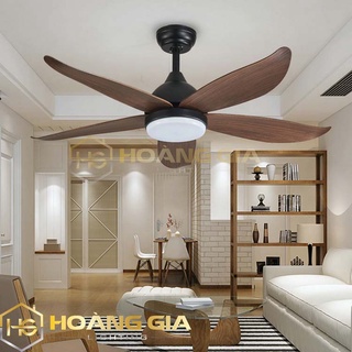 Quạt Trần Đèn 🍀 Quạt Trần Phòng Khách DA166 🍀 Có 3 Chế Độ Ánh Sáng Sang Trọng 🍀 Điều Khiển Từ Xa