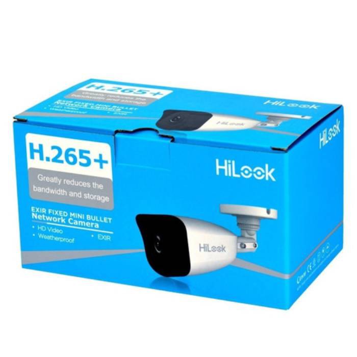 Camera IP hồng ngoại 2.0 Megapixel HILOOK IPC-B121H - Hàng chính hãng