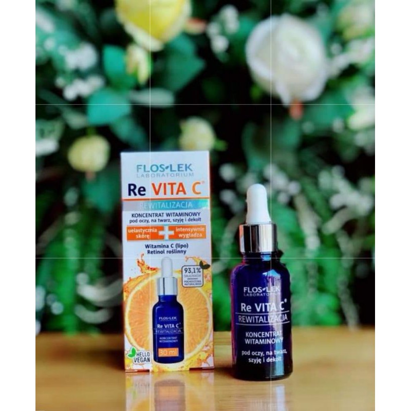 [Combo] Bộ Serum vitamin C dưỡng sáng, giảm nám và Kem giữ ẩm cho da kích ứng, giảm mẫn đỏ cho da nhạy cảm