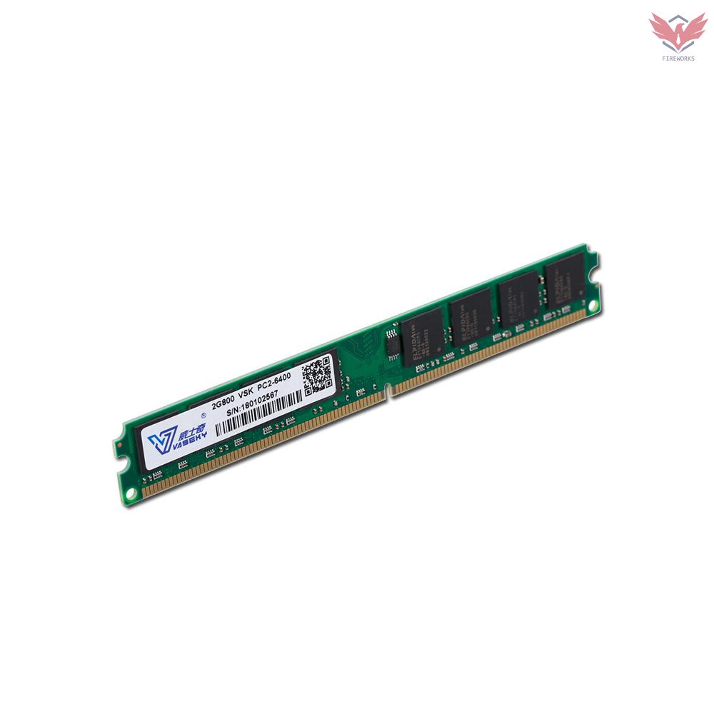 Bộ Nhớ Fir Vaseky 2g Ddr2 800 2g Ddr2 800mhz Tốc Độ Cao Không Gây Tiếng Ồn | BigBuy360 - bigbuy360.vn