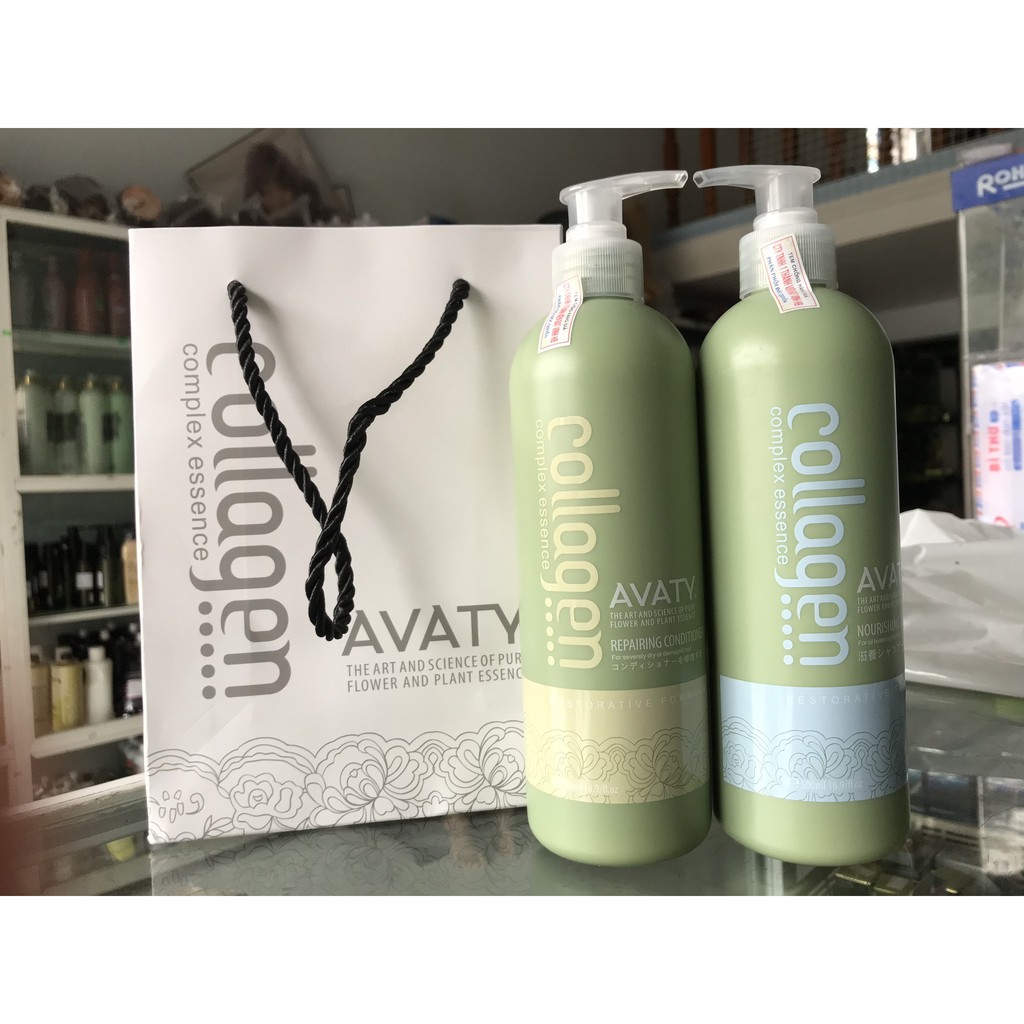 Dầu Gội xả AVATY 500ml*2