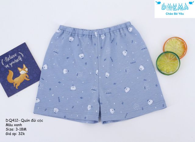 Bộ cộc tay Dokma hoạ tiết bé trai và bé gái