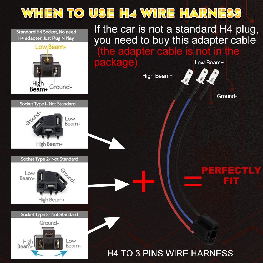 Đèn LED pha / xi nhan sáng trắng 5 3/4&quot; 5.75 dành cho xe Kenworth Peterbilt 359 4000 4040 5506 H5006 H651/466