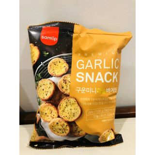 SNACK BÁNH MÌ SẤY  VỊ BƠ TỎI 120GR - HÀN QUỐC