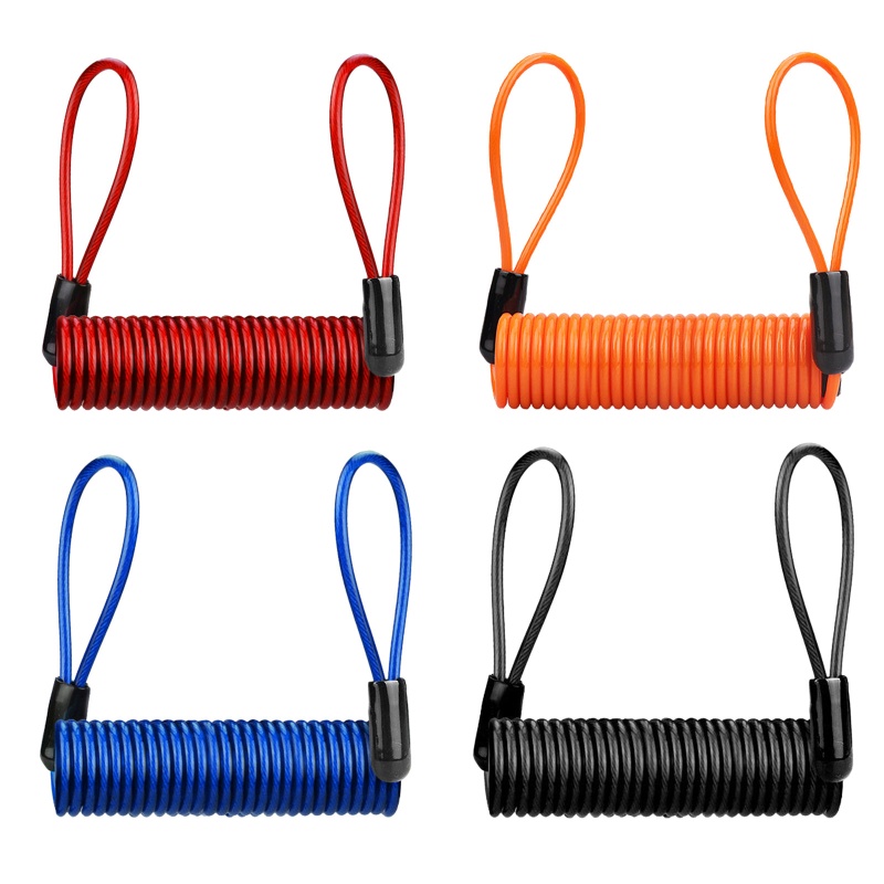 Dây Lò Xo Bằng Thép Chống Trộm An Toàn Cho Xe Đạp / Xe Máy
