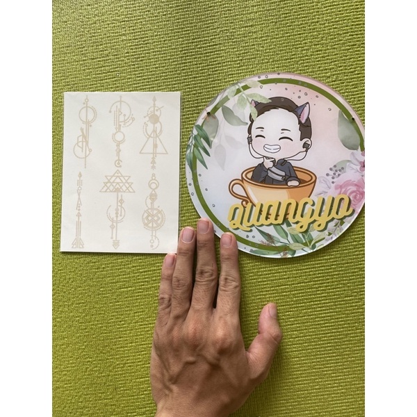 Hình xăm không trôi tạm biểu tượng mũi tên, 100% chống nước, Hình xăm ma thuật, Xăm giống Inkaholic