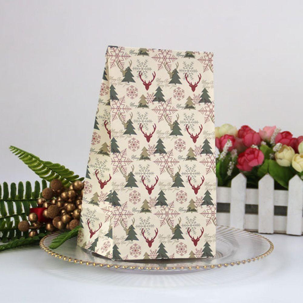 Set 24 / 48 Túi Đựng Bánh Quy Trang Trí Giáng Sinh