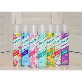 Dầu gội khô batiste dry shampoo 200ml, dầu gội giúp hết ngứa, hết bết dính, tóc bồng bềnh tức thì