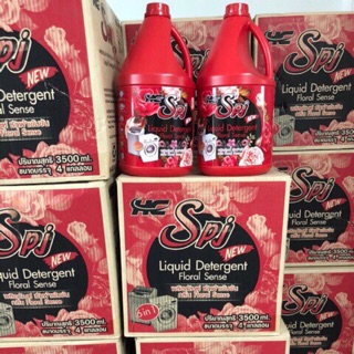 Nước giặt SPJ đỏ 3500ml-Thái Lan