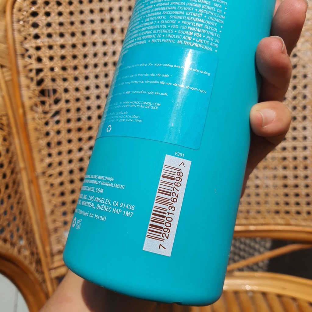 DẦU GỘI XẢ DƯỠNG ẨM MOROCCANOIL HYDRATION 500ML*2