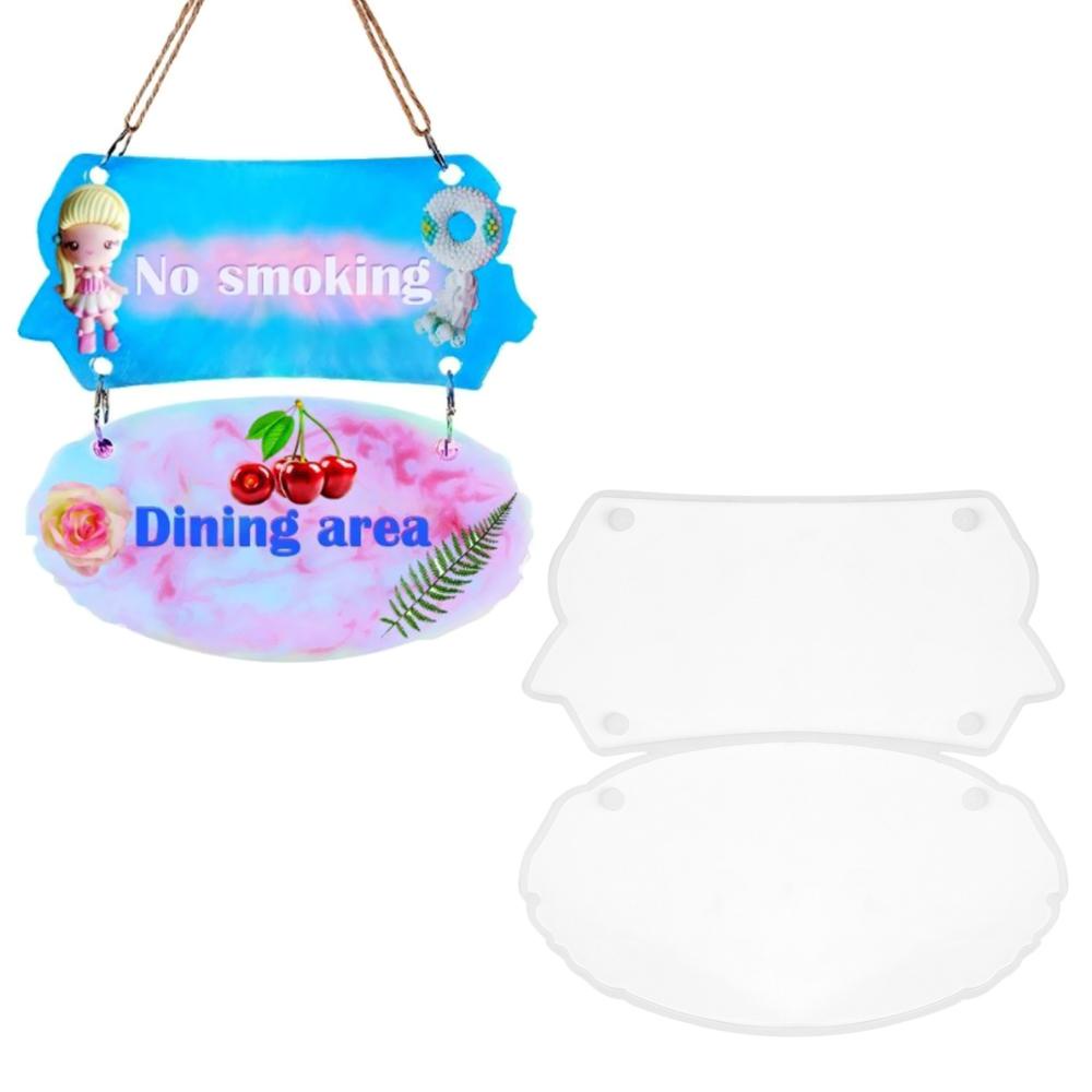 JONYE Khuôn Làm Bánh Chào Mừng Thủ Công|Khuôn Nhựa Làm Thẻ Treo Trang Trí Nhà Cửa