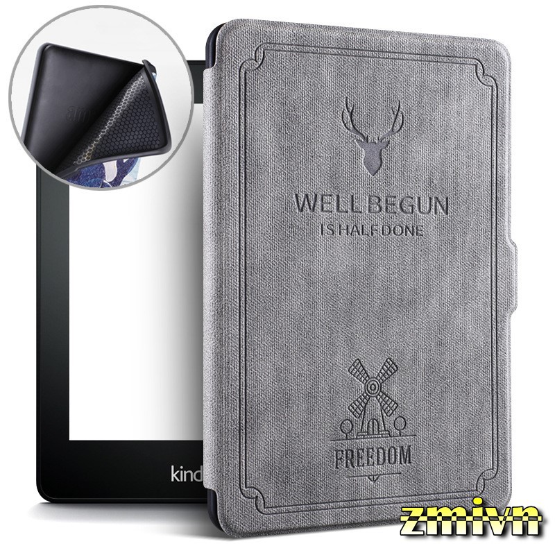 Bao da All-new Kindle 2019 6.0&quot; / Bao da Kindle 10th 2019 họa tiết hươu nai