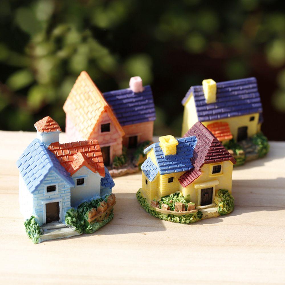 Mô Hình Lâu Đài Villa Mini Trang Trí Tiểu Cảnh