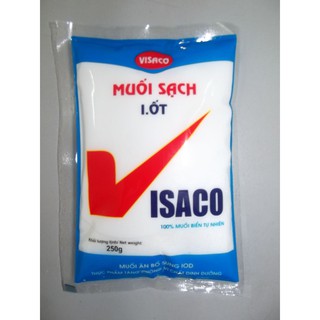 Muối ăn cao cấp Visaco, muối tinh