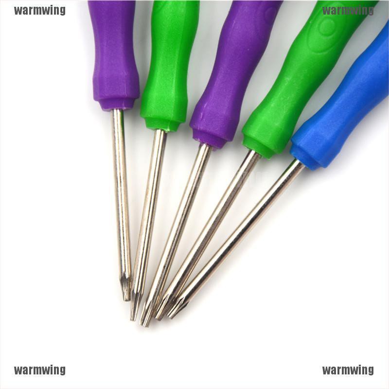 Set 5 Tua Vít Từ Tính T2 T3 T4 T5 T6 Torx Chuyên Dụng Sửa Chữa Điện Thoại