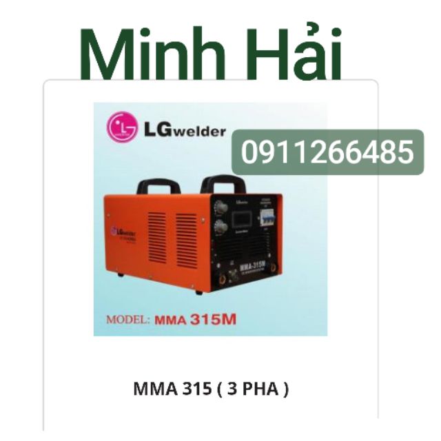 Máy hàn Que ARC MMA > MMA 315 ( 3 PHA ) Hàn Sắt lớn
