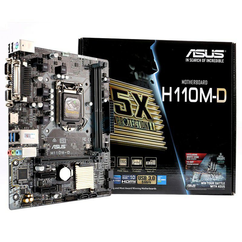 Mainboard Asus H110M-D socket 1151