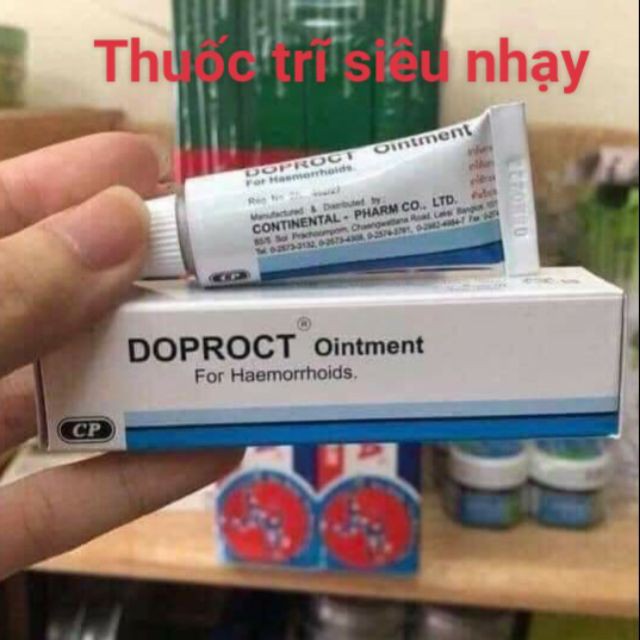 Kem Bôi Ngoài Da DOPROCT Thái Lan