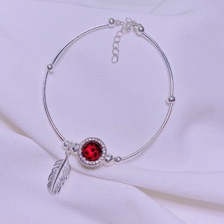 Vòng tay nữ bạc đẹp, lắc tay nữ phụ kiện bạc mix charm trang sức Minh Thoa Silver