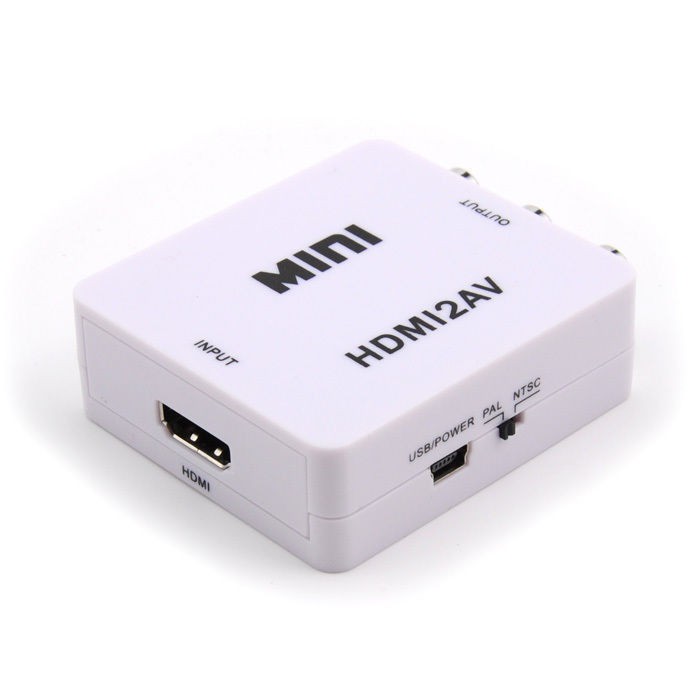 Bộ chuyển đổi tín hiệu từ HDMI sang AV Mini - HDMI to AV Mini