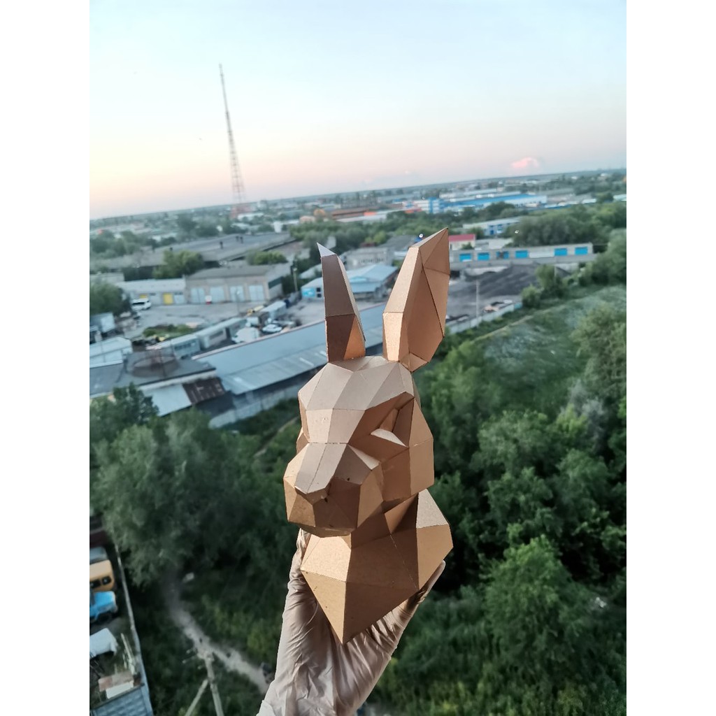 Mr Rabit - Mô hình giấy