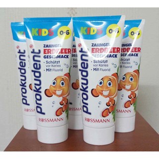 Hàng Đức nội địa - Kem đánh răng trẻ em Prokudent