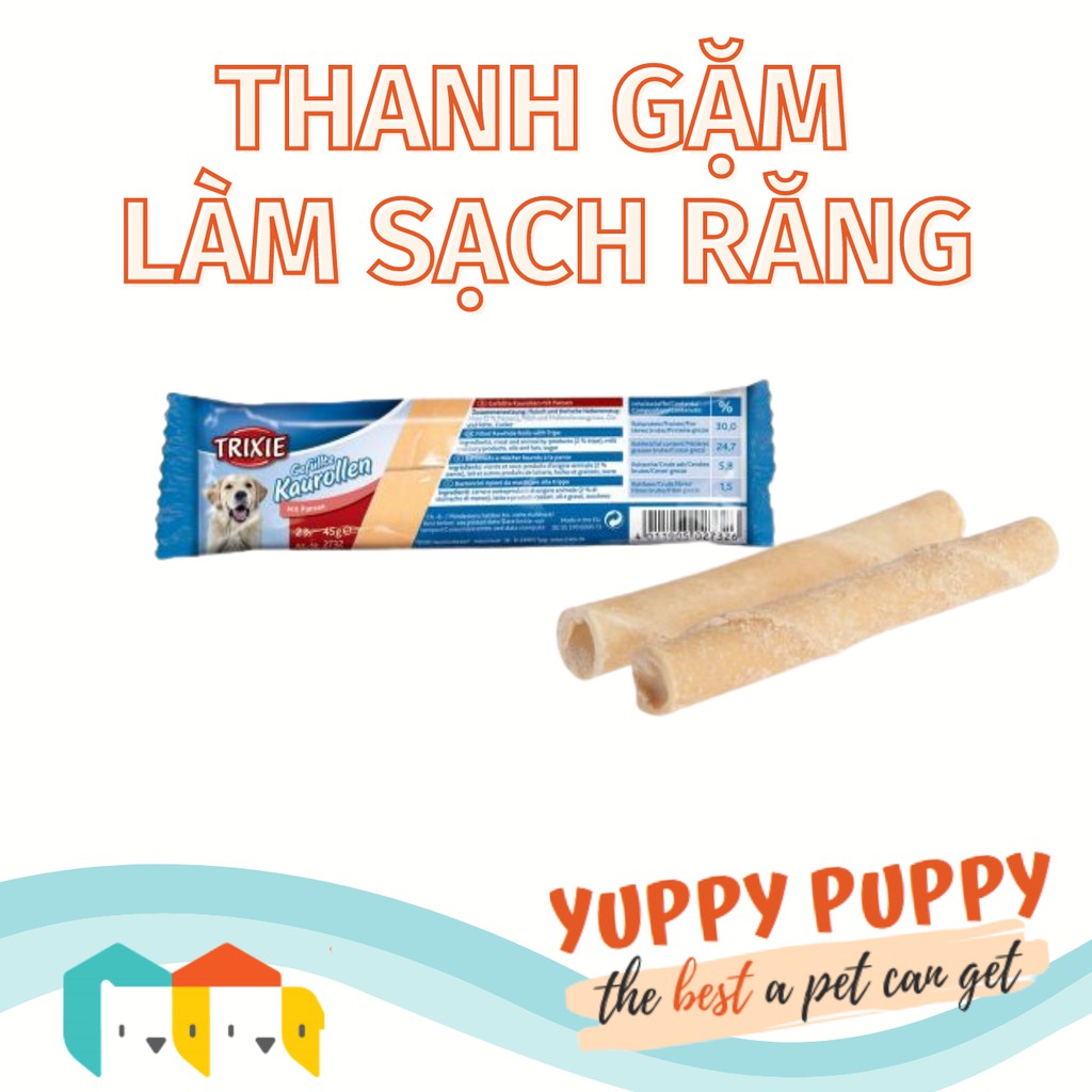 [𝐂𝐎𝐃𝐄𝟏𝟎% 𝐘𝐔𝐏𝐏𝐘𝐓𝐄𝐓] Trixie Thanh gặm làm sạch răng 2 pcs 45gr cho cún