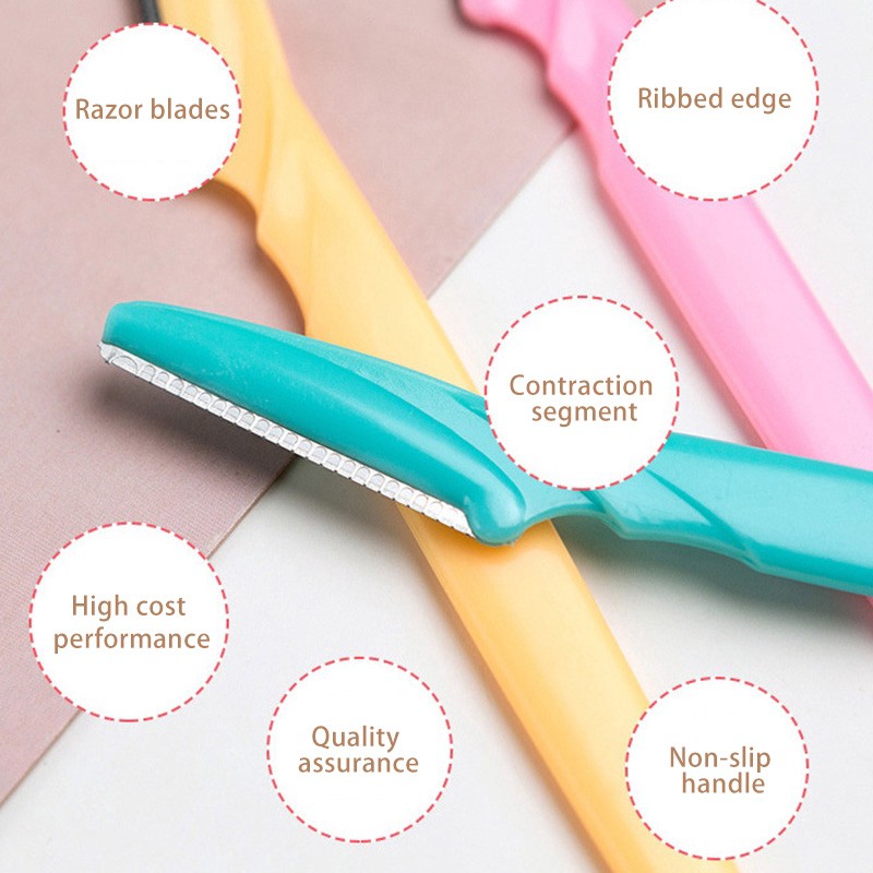 Dao cạo lông mày bằng thép không gỉ an toàn cho nữ | BigBuy360 - bigbuy360.vn