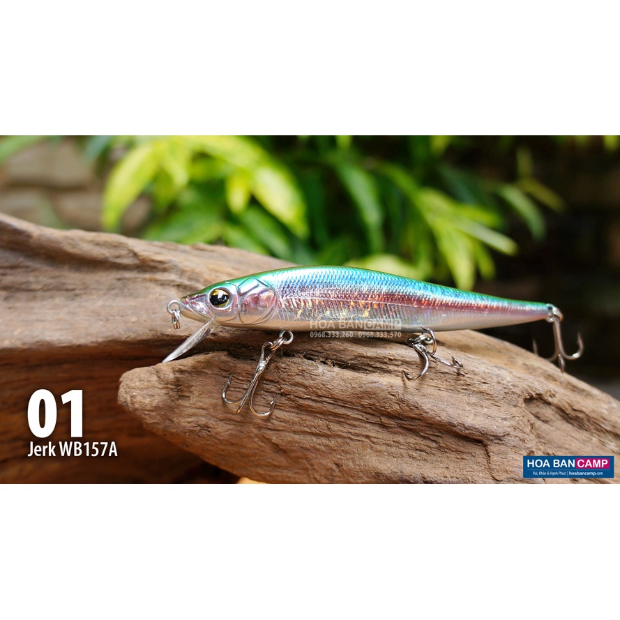 Mồi Lure Megabarra Jerk WB157A | 14.5g - 110mm