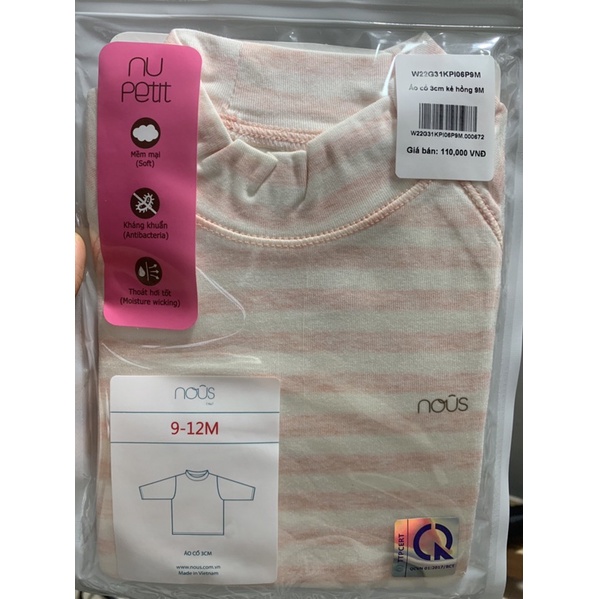 [ Nous ] Áo giữ nhiệt cổ 3 phân