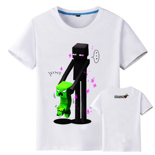 Áo thun enderman creeper