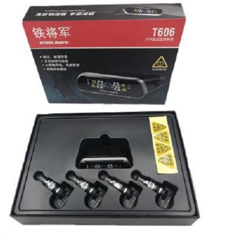 Cảm biến áp suất lốp STEELMATE van gắn trong T606 chính hãng nguyên seal TPMS năng lượng mặt trời