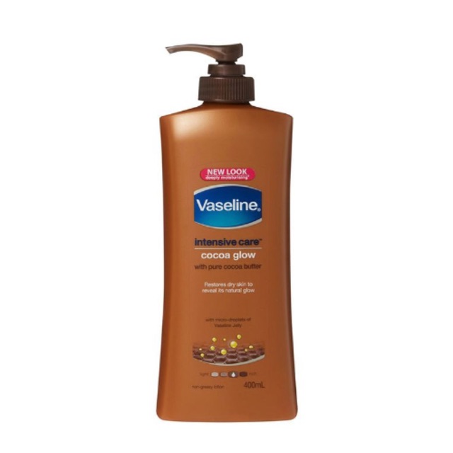 🍀🍀 Sữa Dưỡng Thể Vaseline Cocoa Radiant 725ml - Màu Nâu