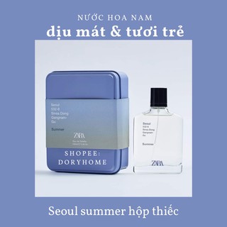 Nước hoa nam Zara  SEOUL SUMMER / WINTER 100ml
