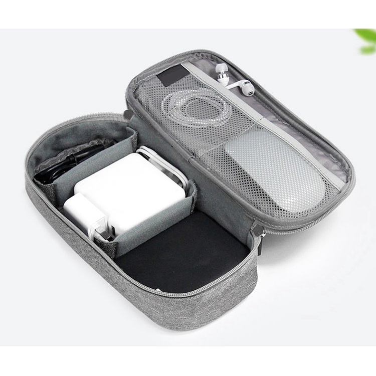 Túi đựng dây cáp sạc , điện thoại bằng vải Oxford thời trang