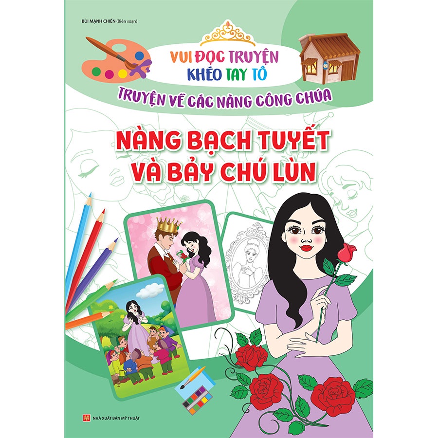 Sách: Combo 8 Cuôn Vui Đọc Truyện Khéo Tay Tô - Truyện Về Các Nàng Công Chúa