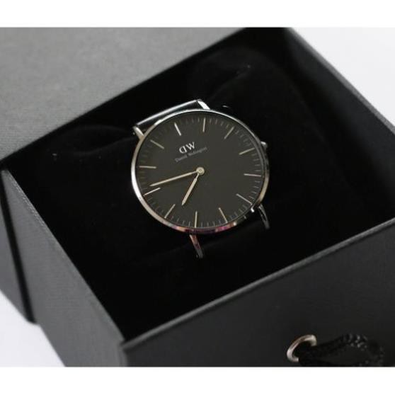 [Chính hãng] Đồng Hồ DW Nam Nữ Daniel Wellington Classic Black Sheffield 40mm - Silver