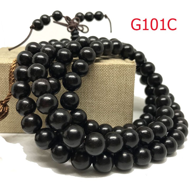 Vòng tay gỗ mun (Qúy khách vui lòng xem kỹ mô tả để chọn size) | BigBuy360 - bigbuy360.vn