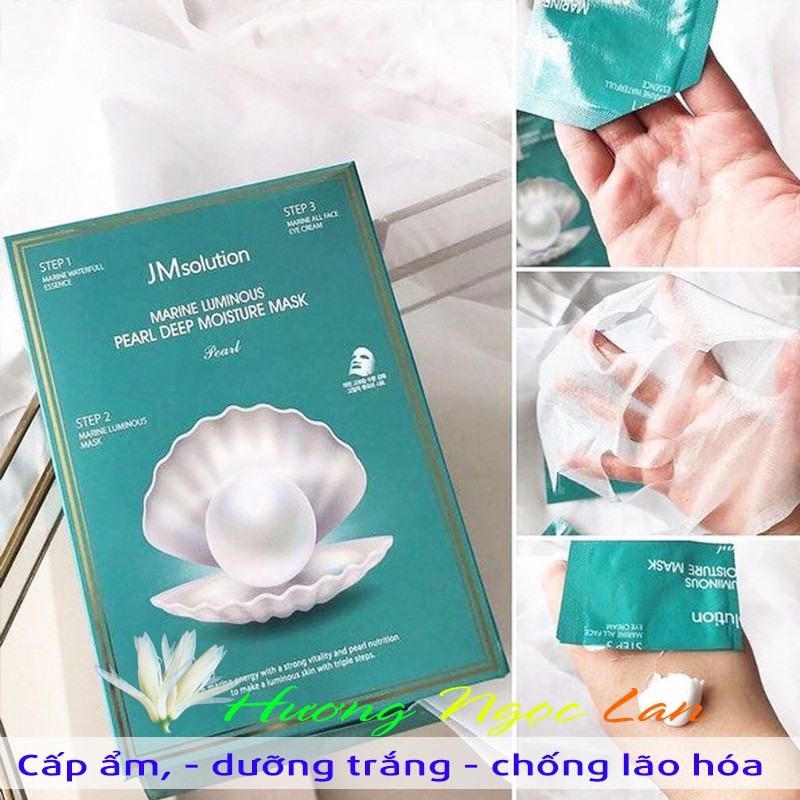 Mặt nạ JM Solution Hàn Quốc đủ loại dưỡng trắng cấp ẩm ngừa mụn kiềm dầu