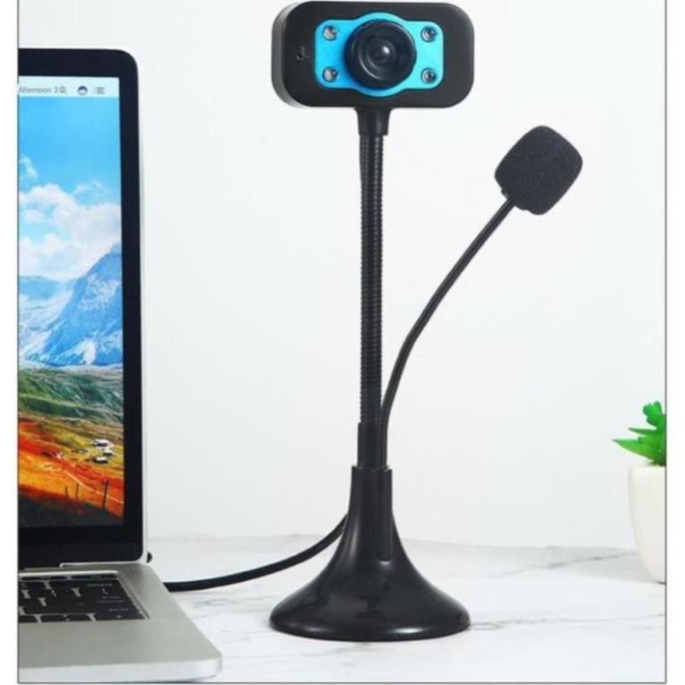 Webcam  Cao Tích Hợp Míc Dành Cho Máy Tính - Hỗ Trợ Học Trực Tuyến