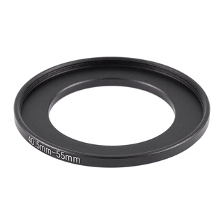 Replacement 40.5mm-55mm Camera Metal Filter Step Up Ring Adapter
